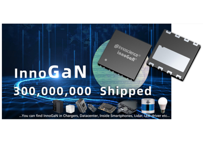 Foto Innoscience shipments of InnoGaN chips exceed 300 million pieces.